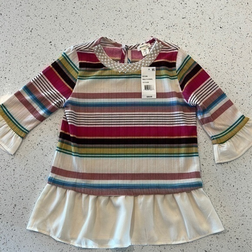 NWT Monteau Blouse Size M